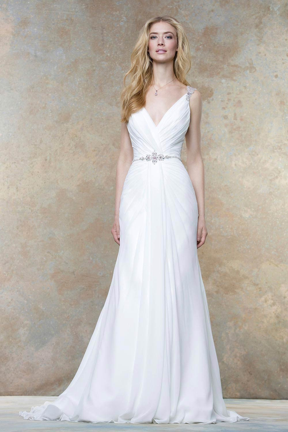 Grecian Style Wedding Dress
 The Best Grecian Style Wedding Dresses hitched