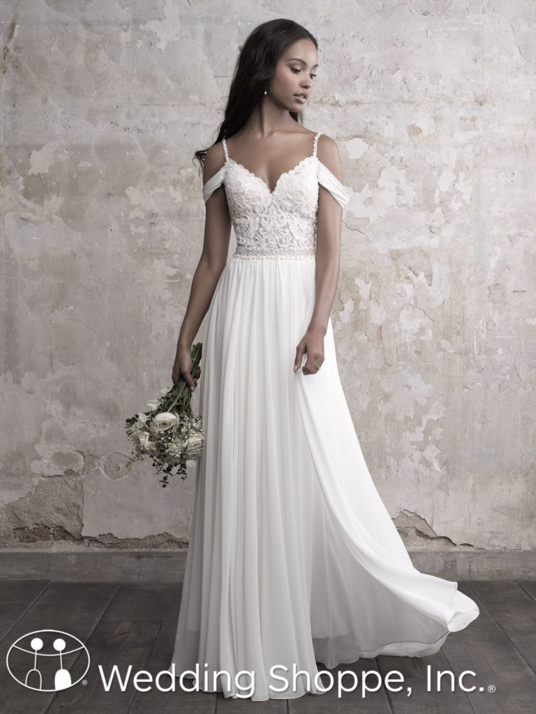 Grecian Style Wedding Dress
 Try the Trend Grecian Style Wedding Dresses Wedding Shoppe