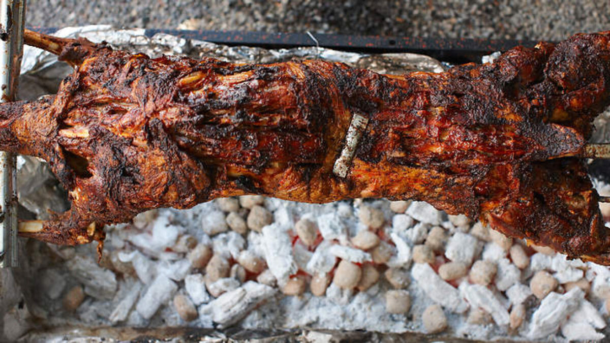 Greek Easter Lamb
 Greek Spit Roast Lamb Recipe for Easter — Baptizw