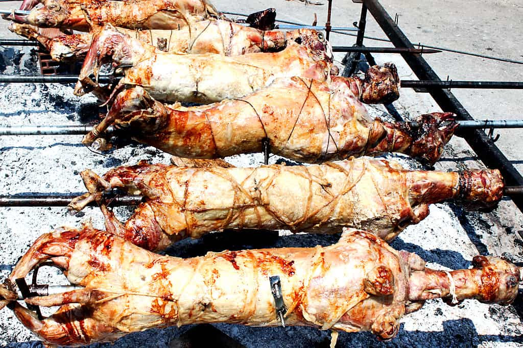 Greek Easter Lamb
 Why Greeks Crack Eggs on Easter and Roast Everything