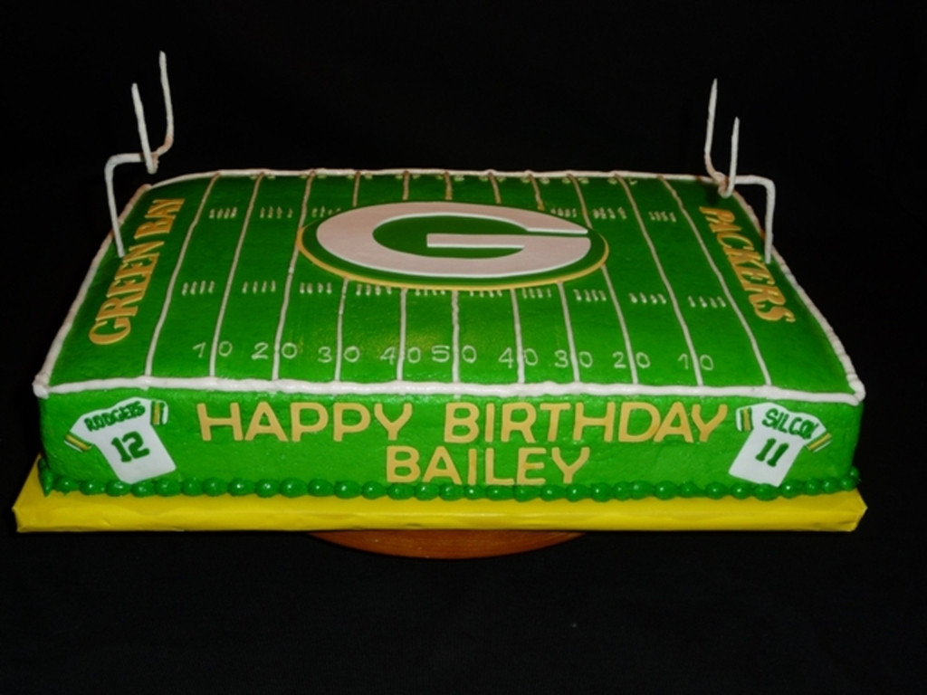 Green Bay Packers Birthday Cake
 Mickey Mouse Birthday Cake