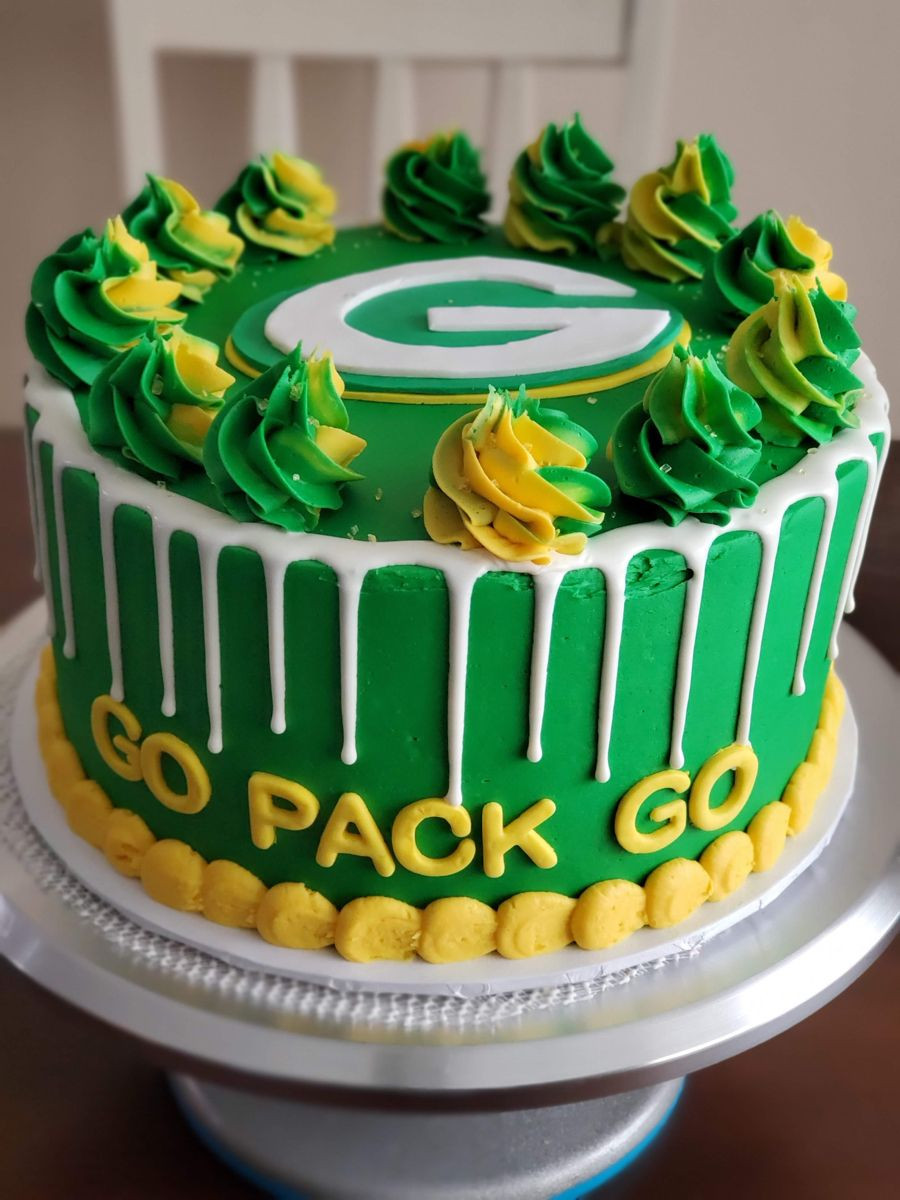Green Bay Packers Birthday Cake
 Green Bay Packers Cake in 2020