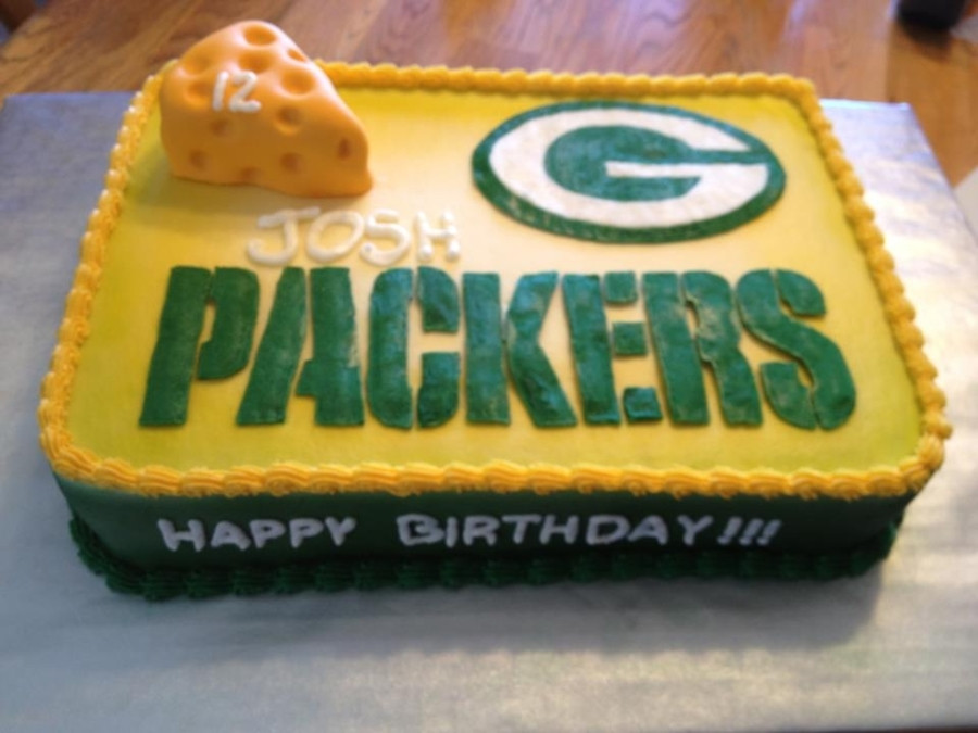 Green Bay Packers Birthday Cake
 Green Bay Packers Birthday CakeCentral