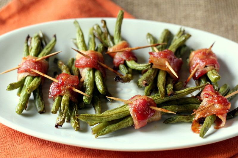 Green Bean Appetizer Finger Food
 Glazed Green Bean Bundles Blackberry Babe in 2019