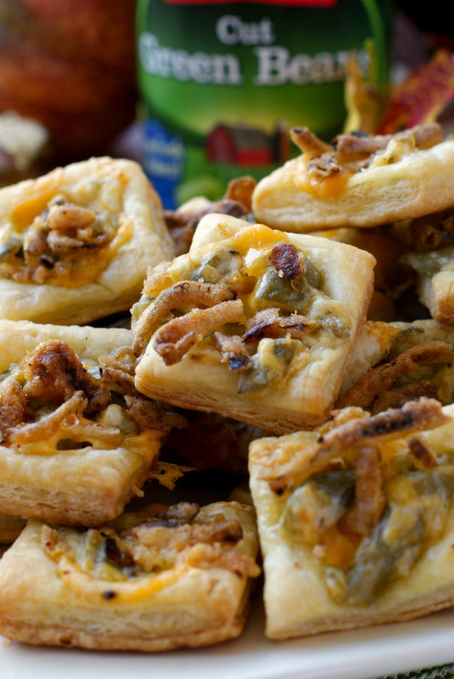 Green Bean Appetizer Finger Food
 Green Bean Casserole Tartlets