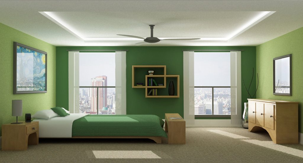 Green Bedroom Colors
 16 Green Color Bedrooms