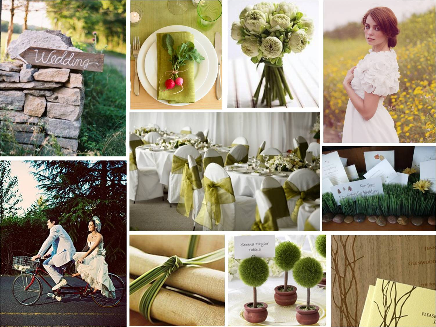 Green Wedding Theme
 Wedding Theme Ideas