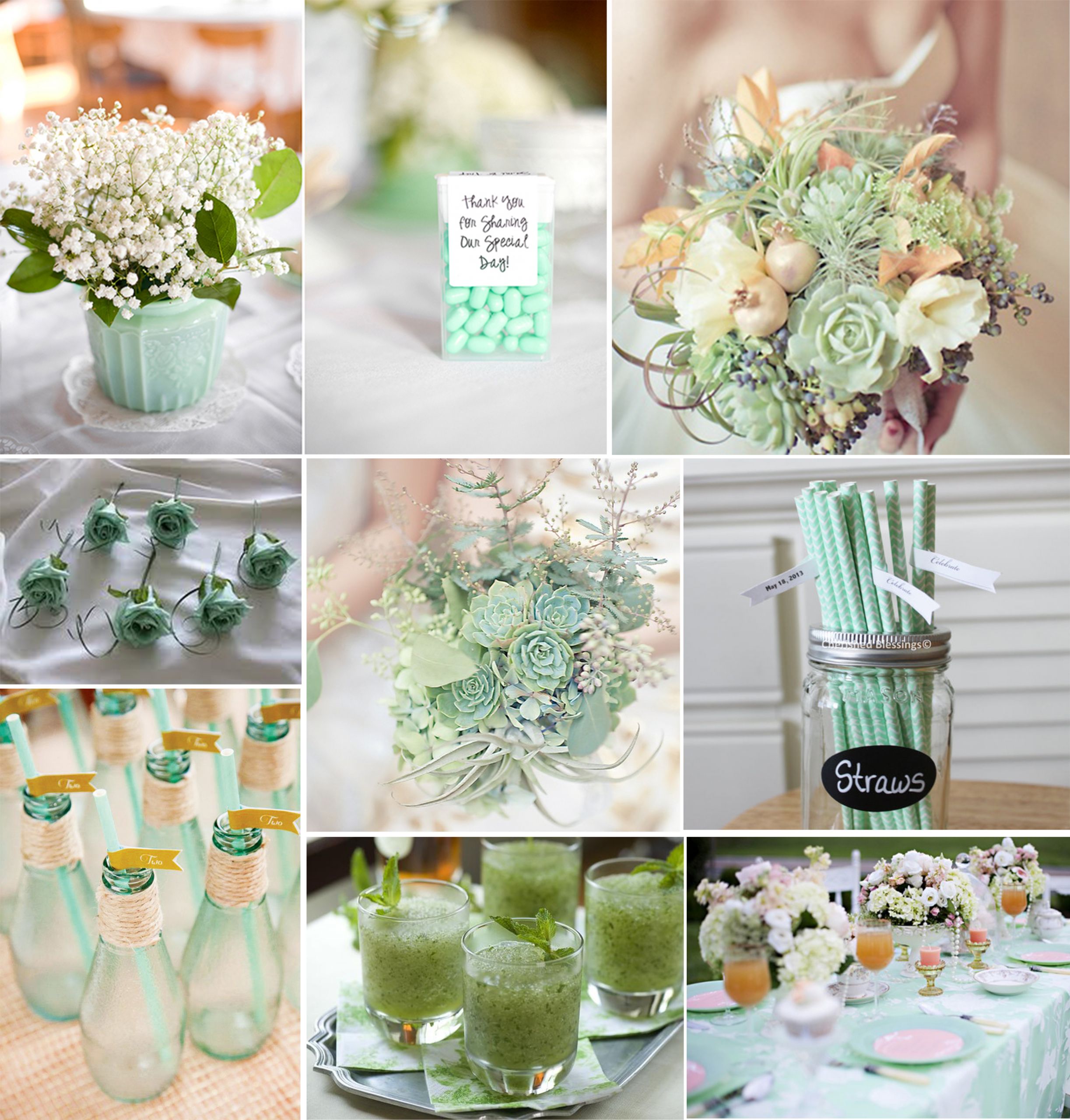 Green Wedding Theme
 Inspiring mint green wedding ideas – lianggeyuan123