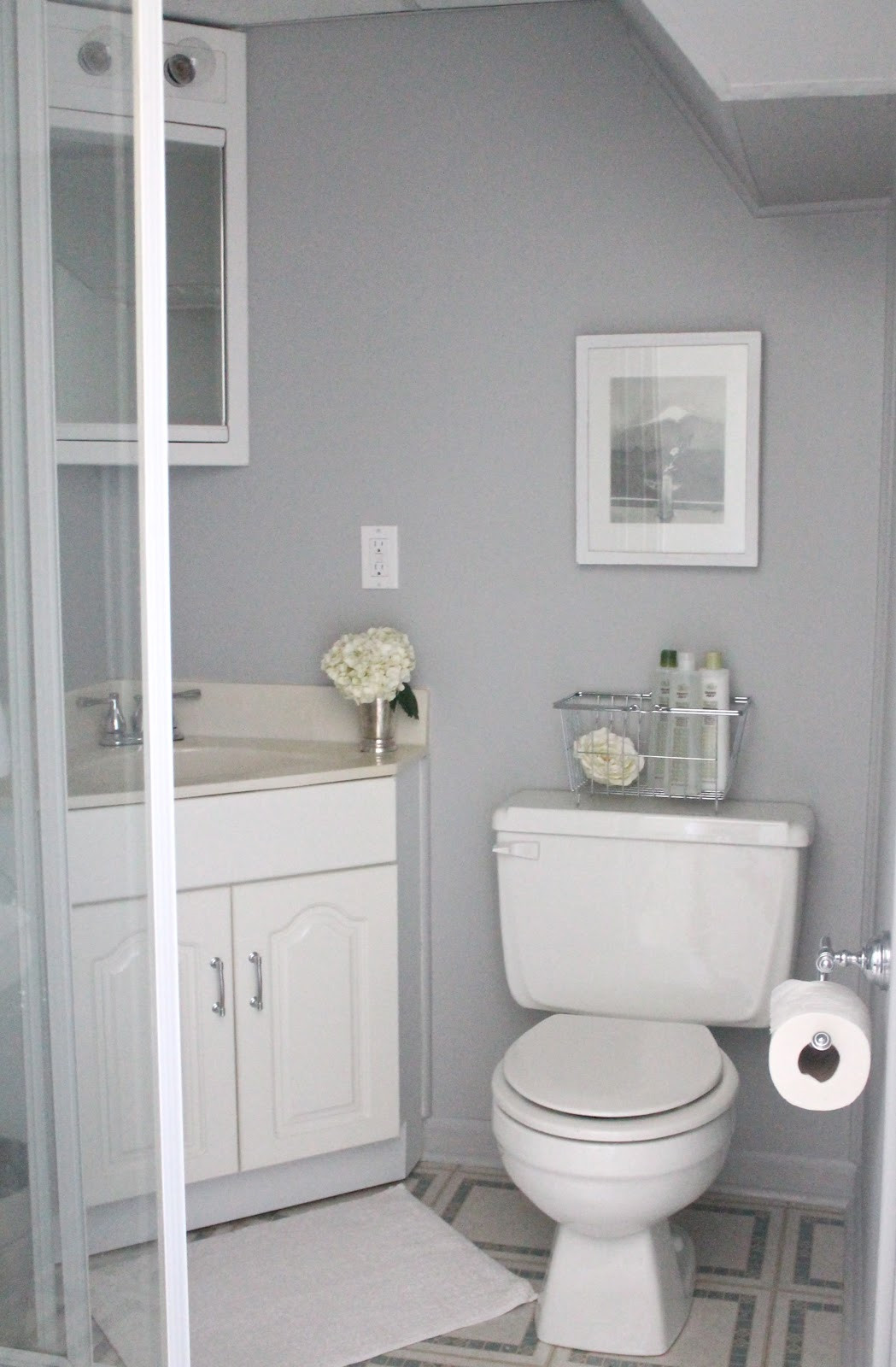 Grey Bathroom Paint
 What to Include in a Guest Bath Julie Blanner