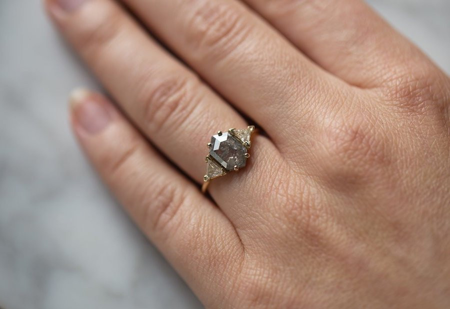 Grey Diamond Engagement Rings
 Giddy Over Gray 11 Gray Diamond Engagement Rings We Love