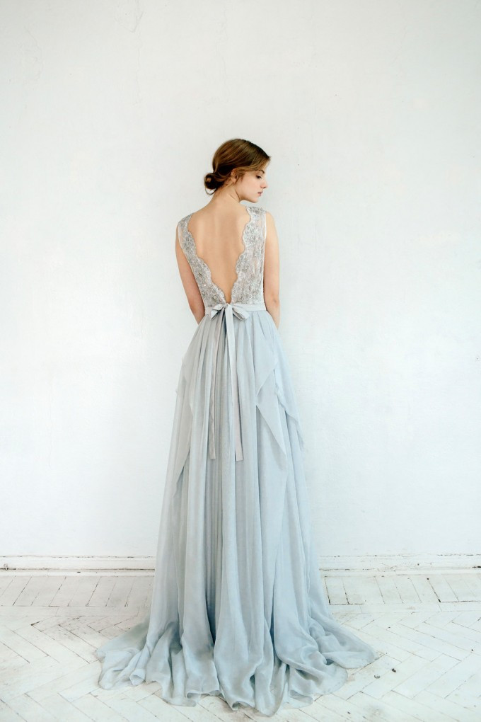 Grey Wedding Dress
 9 Colorful Wedding Dresses Prove You Don t Have to Wear White