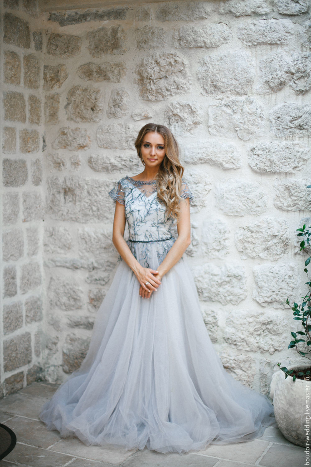 Grey Wedding Dress
 Dusty grey wedding dress Afina – заказать на Ярмарке