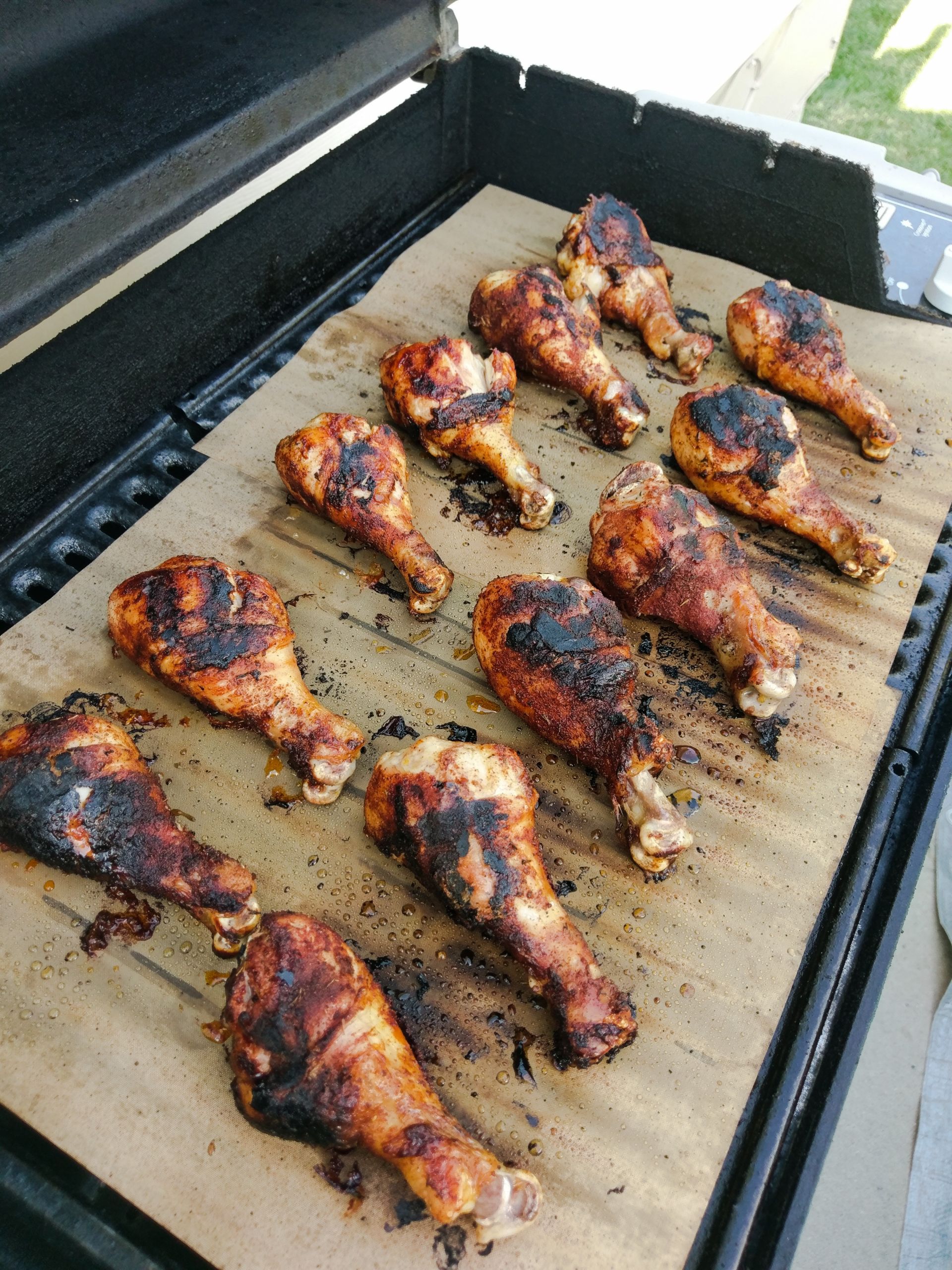 Grilled Chicken Legs Recipe
 Grill Mats Grilled Chicken Legs