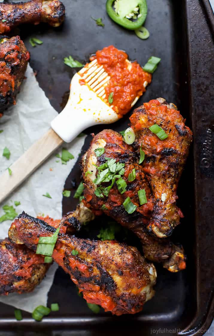 Grilled Chicken Legs Recipe
 Moroccan Harissa Grilled Chicken Legs