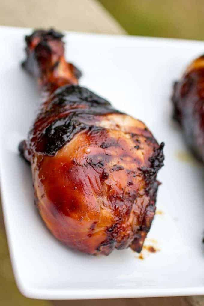 Grilled Chicken Legs Recipe
 Honey Balsamic Traeger Grilled Chicken Legs