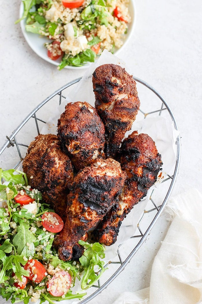 Grilled Chicken Legs Recipe
 Best Grilled Chicken Legs Homemade Dry Rub Fit