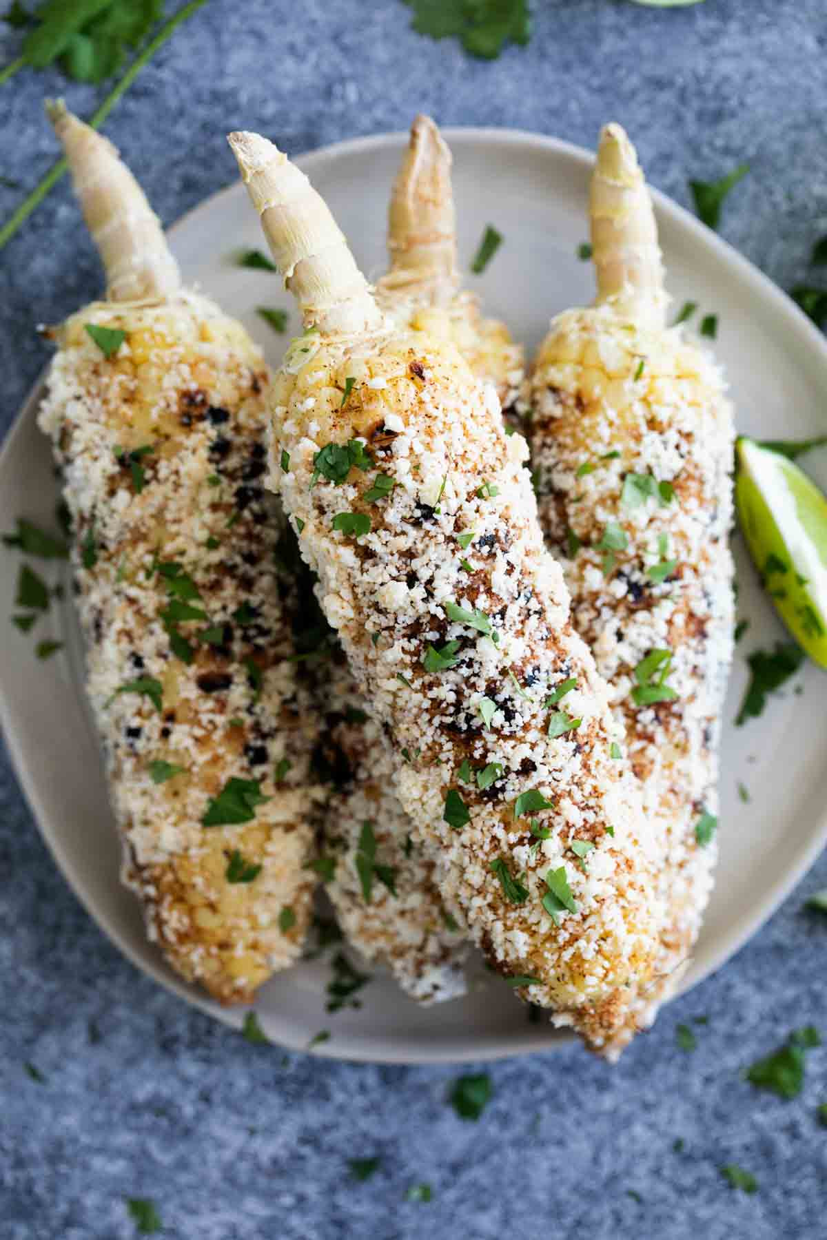 Grilled Corn On Cob
 Grilled Mexican Corn on the Cob Recipe Taste and Tell