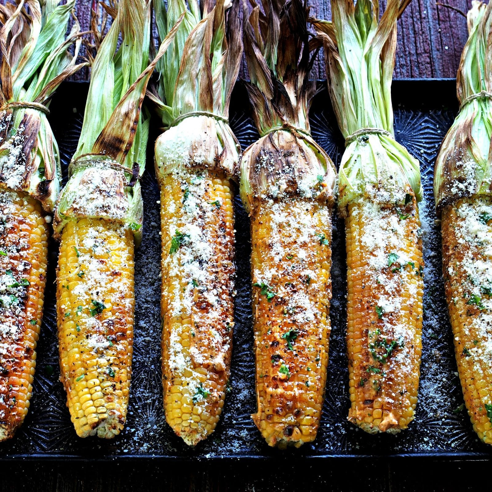 Grilled Corn On Cob
 Grilled Corn Simply Sated