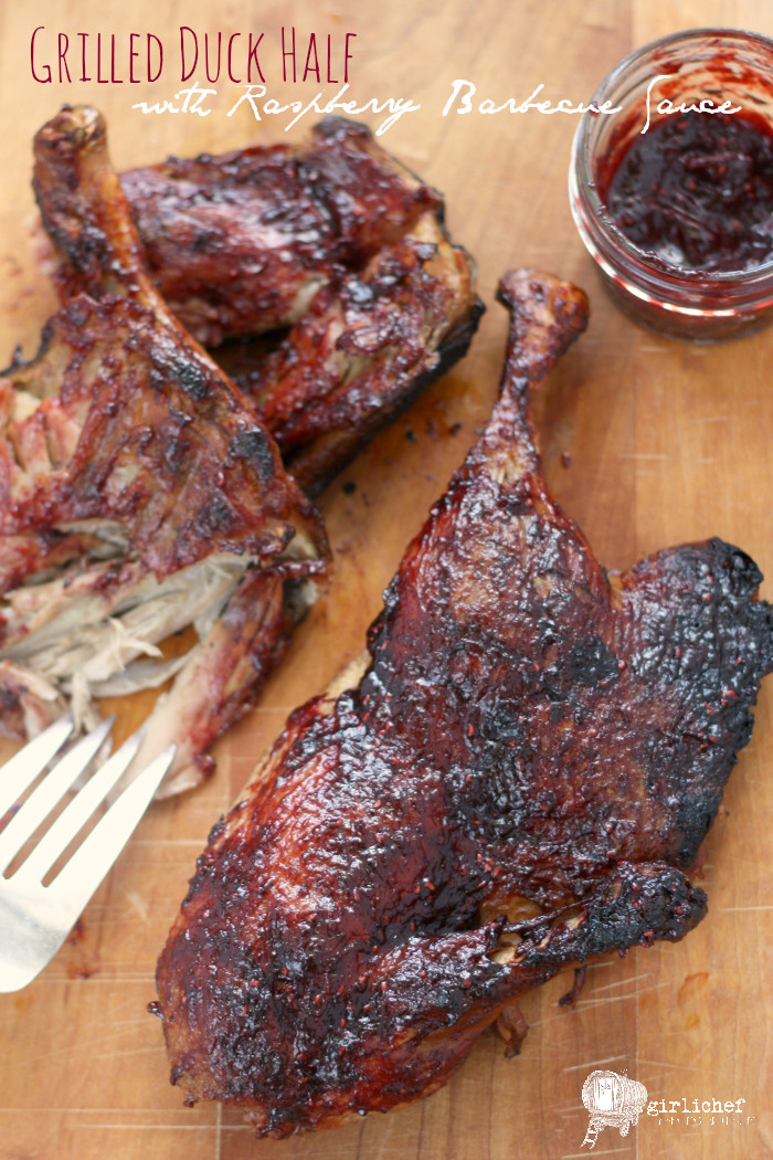 Grilled Duck Recipes
 Grilled Duck Half w Raspberry Barbecue Sauce All Roads