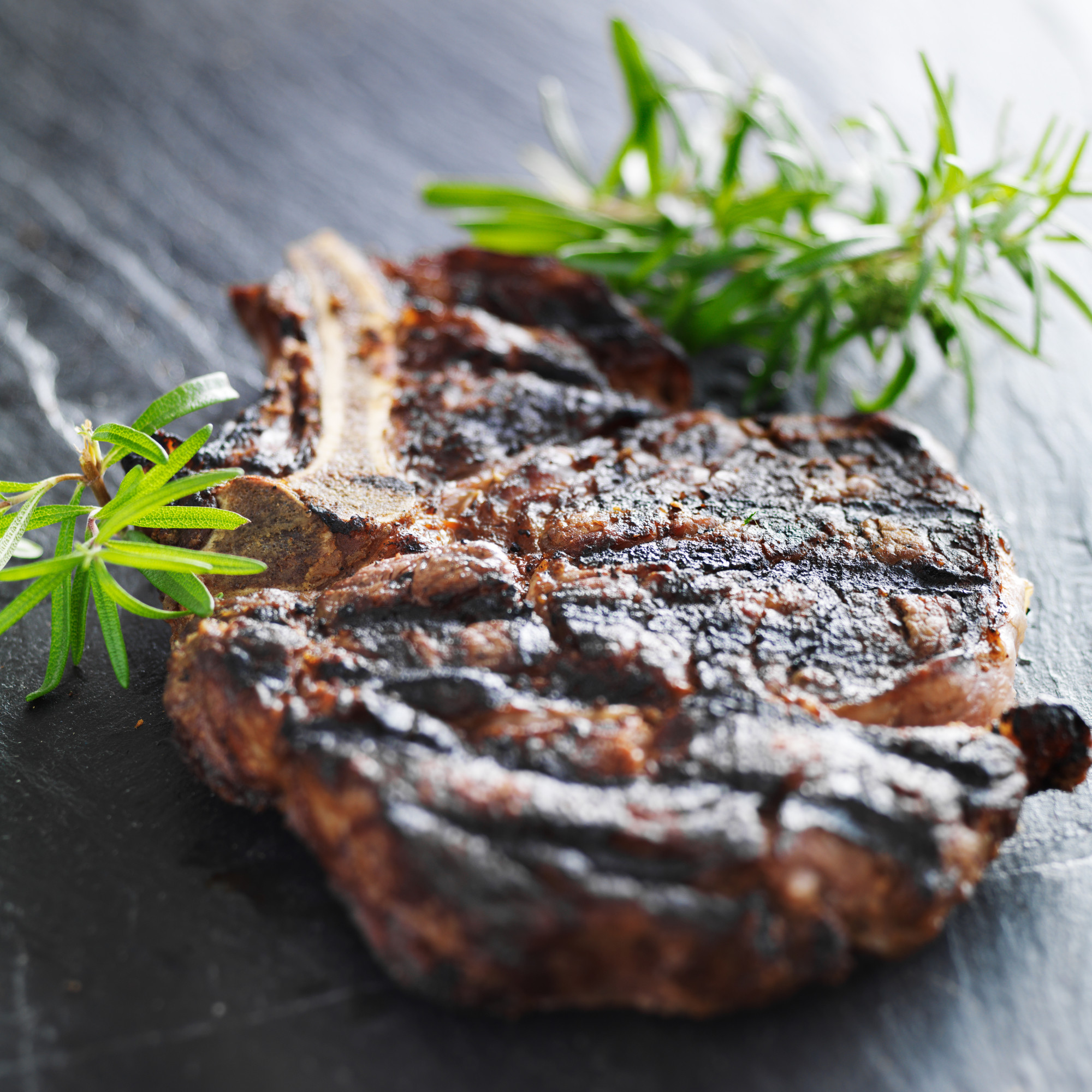 Grilled Prime Rib Steak
 Pomegranate Balsamic Glazed Grilled Rib