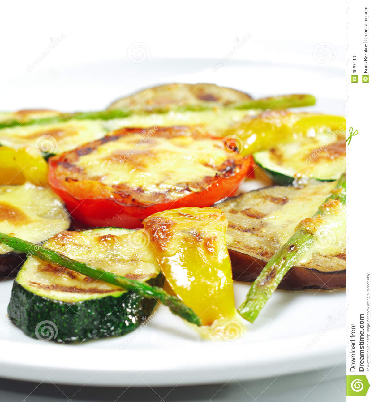 Grilled Side Dishes
 Side Dishes Grilled Ve ables Stock Image Image of