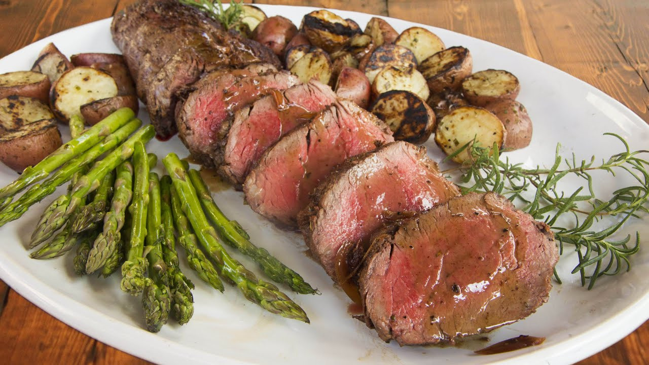 Grilled Venison Tenderloin Recipes
 Grilled Beef Tenderloin Recipe with Red Wine Shallot