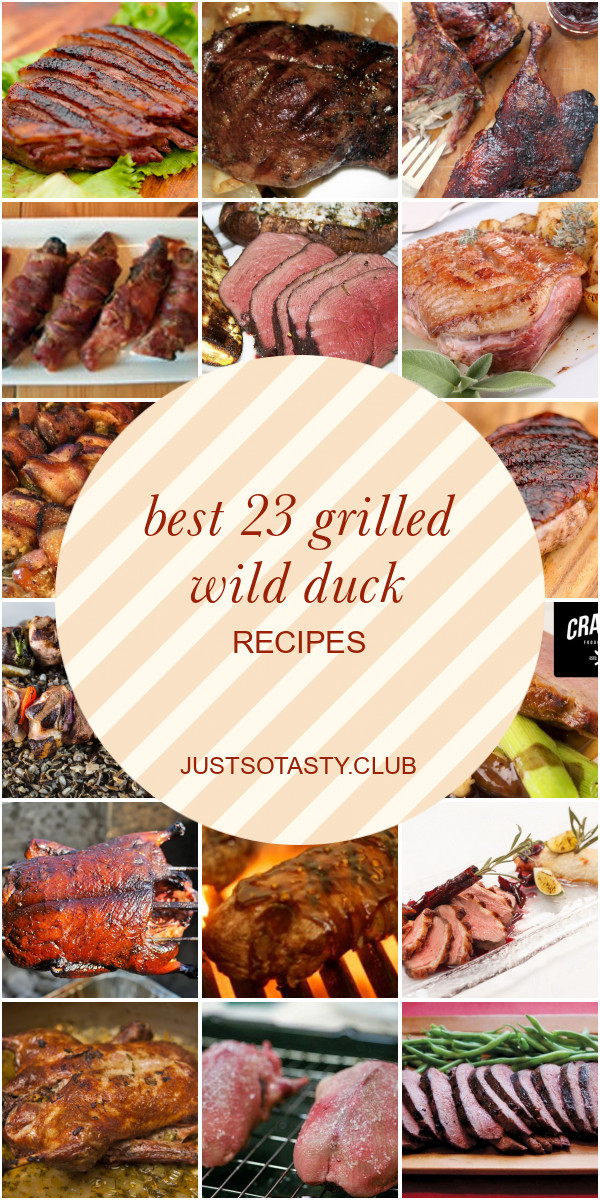 Grilled Wild Duck Recipes
 Best ideas regarding Best 23 Grilled Wild Duck Recipes