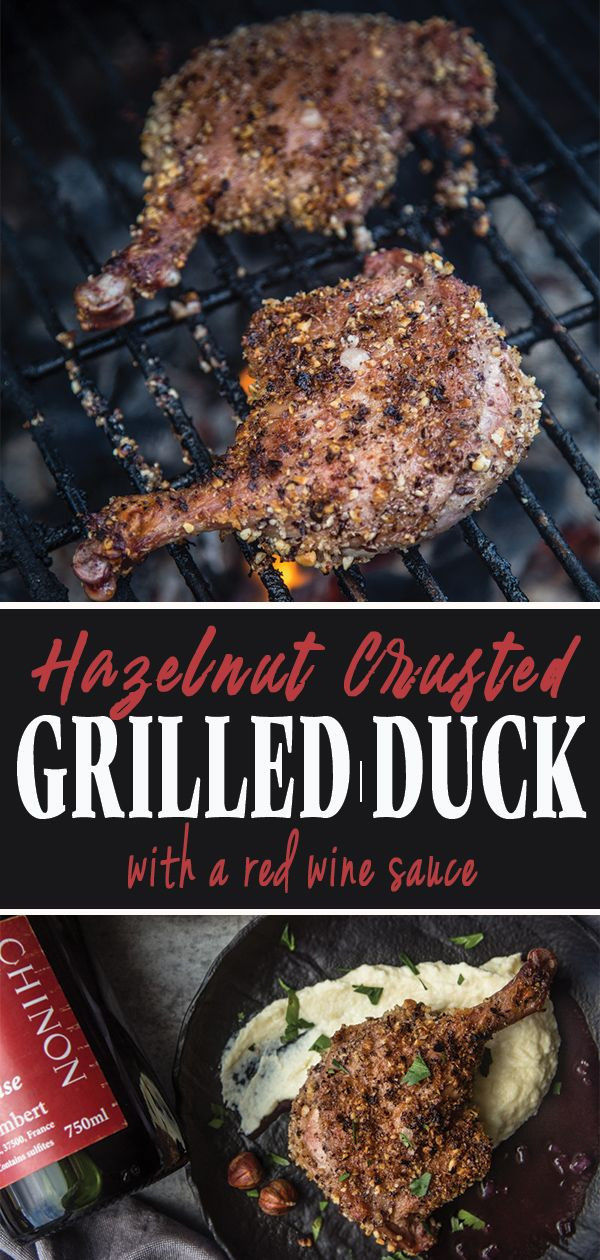 Grilled Wild Duck Recipes
 Hazelnut Crusted Grilled Duck with Red Wine Sauce