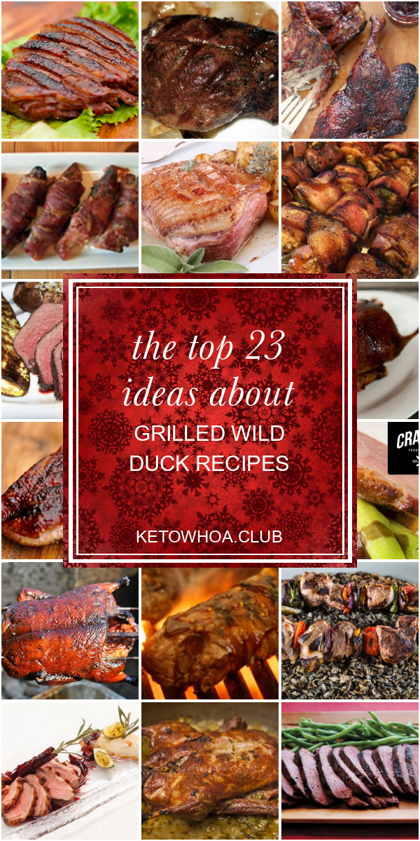 Grilled Wild Duck Recipes
 The top 23 Ideas About Grilled Wild Duck Recipes Best