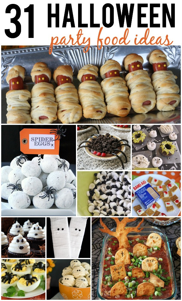 Gross Ideas For Halloween Party
 Halloween Party Food