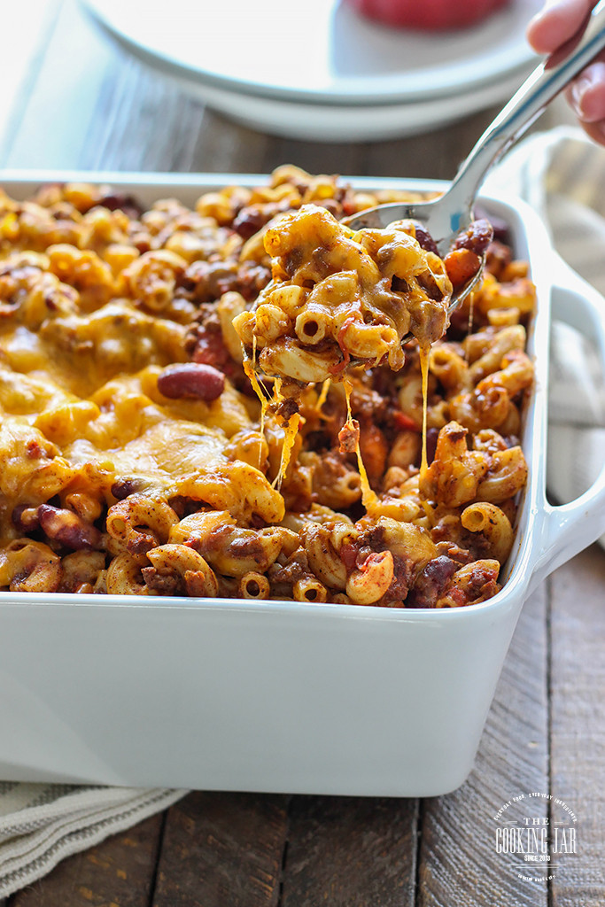 Ground Beef Macaroni And Cheese Casserole
 Chili Mac and Cheese Casserole The Cooking Jar