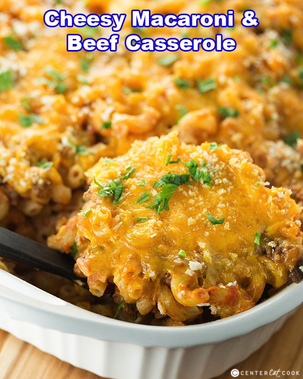 21 Ideas for Ground Beef Macaroni and Cheese Casserole - Home, Family ...