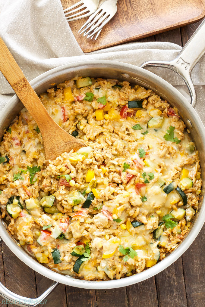 Ground Turkey And Rice Recipes
 Southwest Turkey Ve able and Rice Skillet Recipe Runner