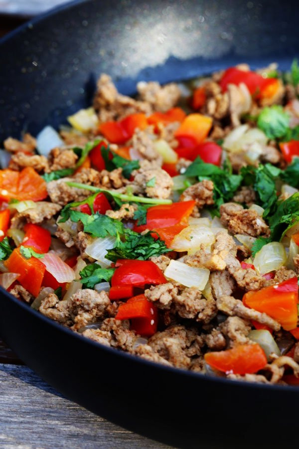 Ground Turkey Dinner Ideas
 Ground Turkey Dinner with Peppers and ions