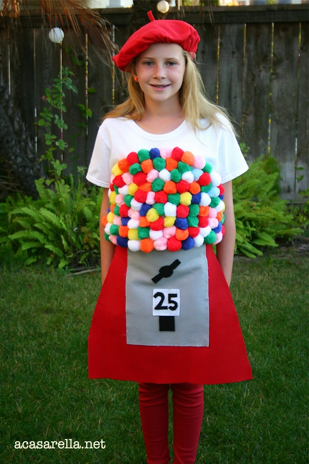 Gumball Machine Costume DIY
 15 Amazing and Cute DIY Halloween Costumes Kids Edition