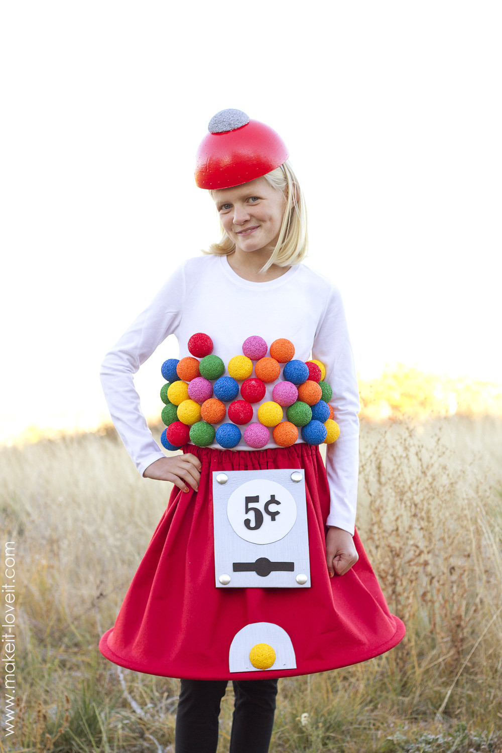 Gumball Machine Costume DIY
 Gumball Machine Costume a very Low Sew project