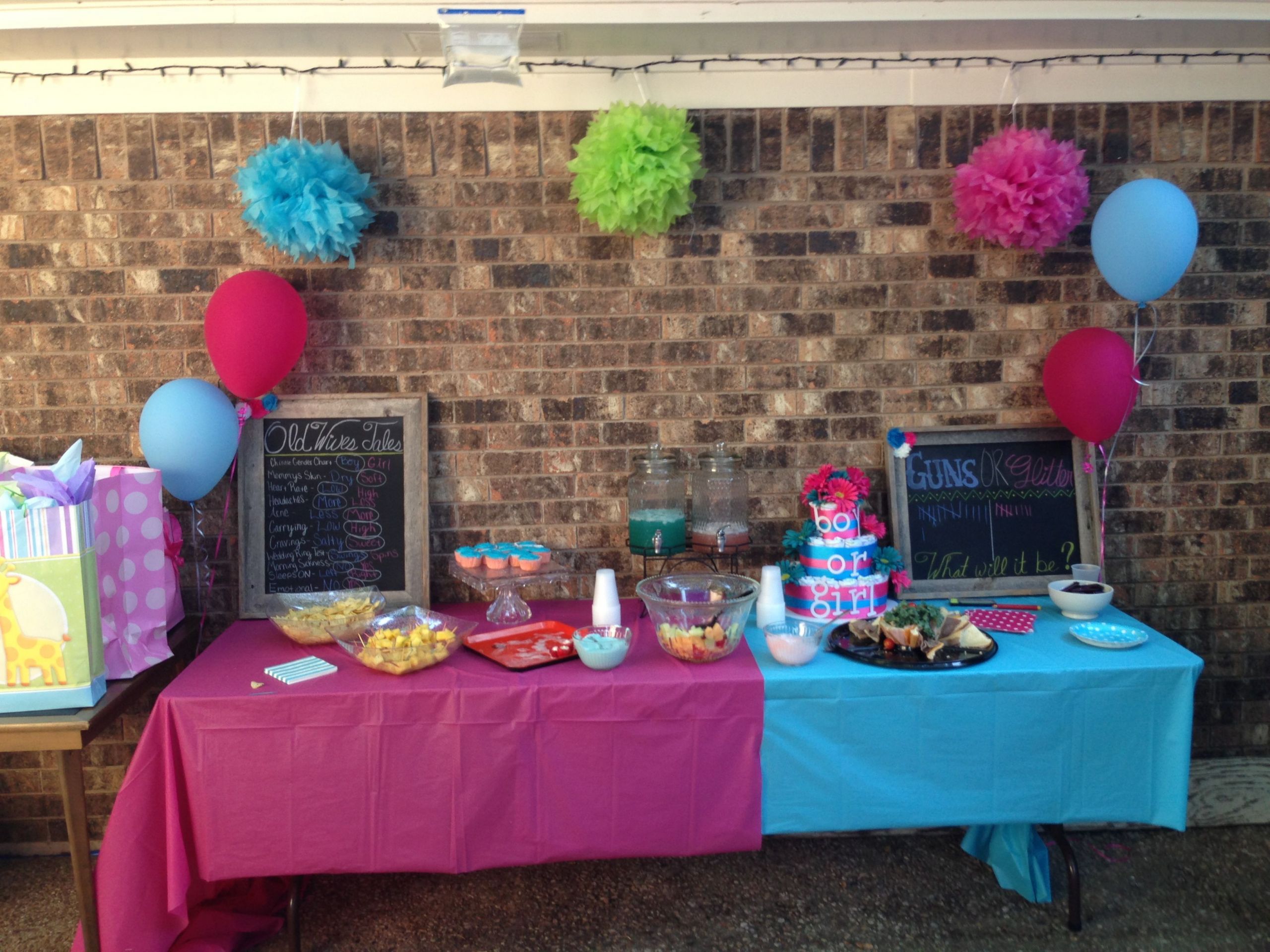 Guns And Glitter Gender Reveal Party Ideas
 Gender Reveal Guns or Glitter