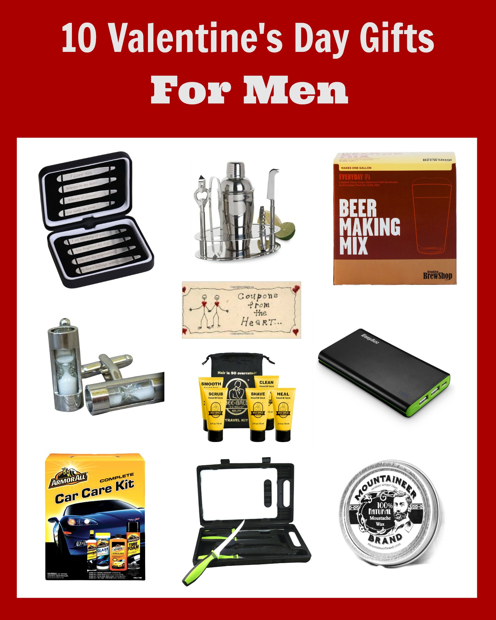 Guy Valentines Day Gift Ideas
 Valentine Gifts for Men Ideas They Will Love