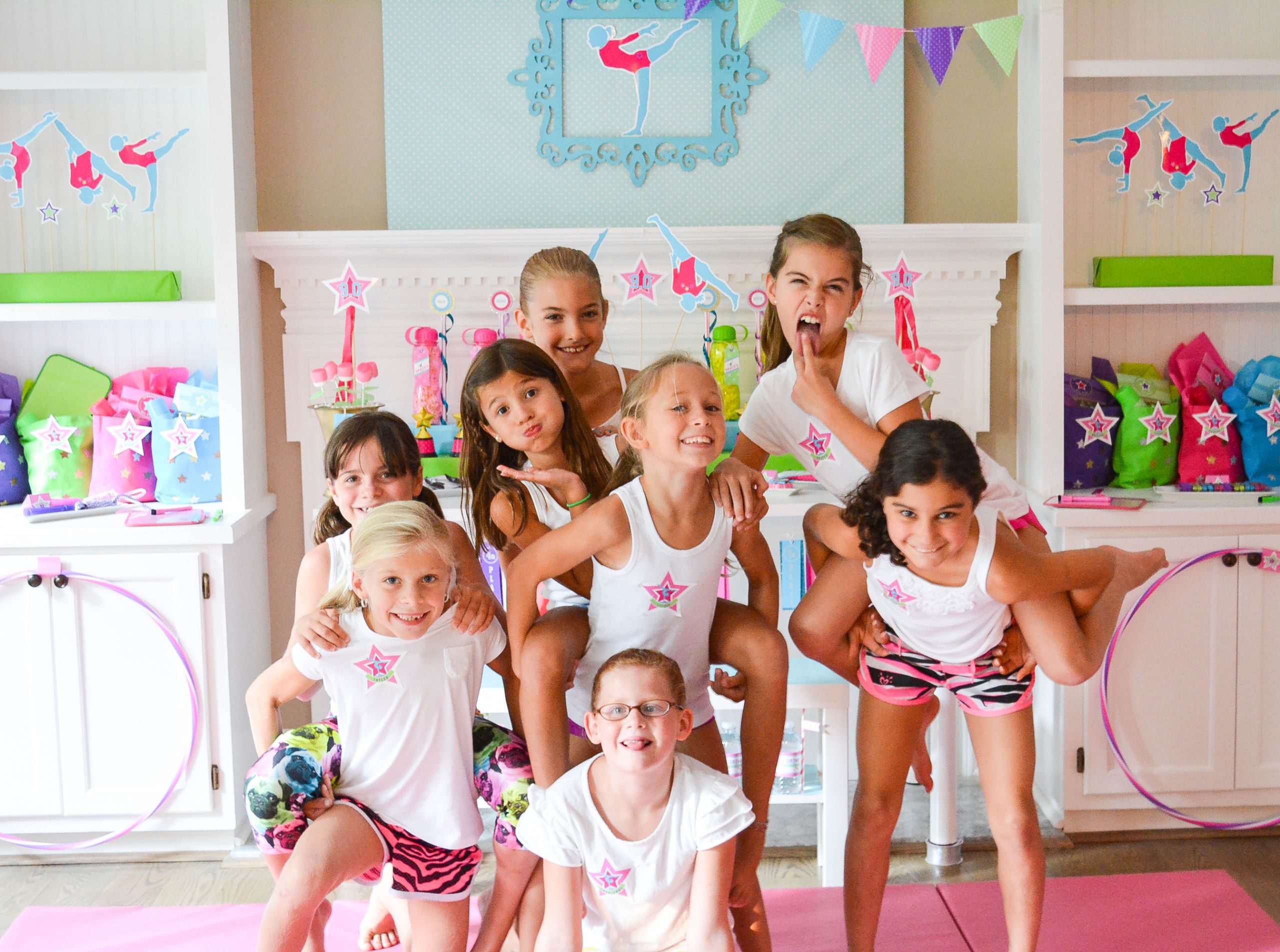 Gymnastics Birthday Party
 Gymnastics birthday