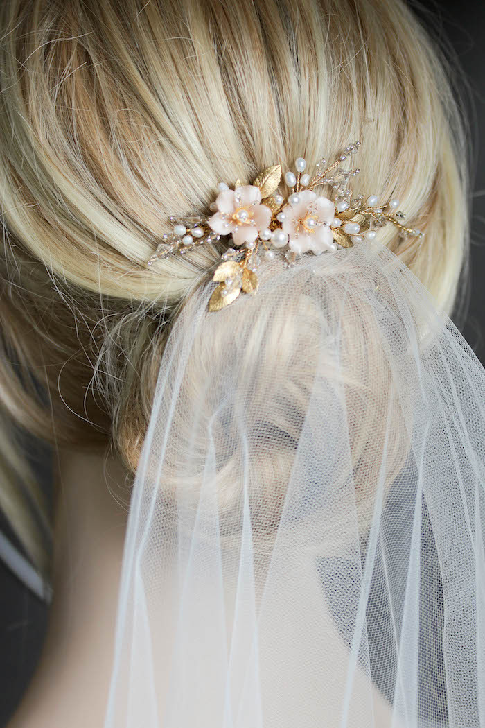 Hair Combs For Wedding Veils
 Blushing Bride