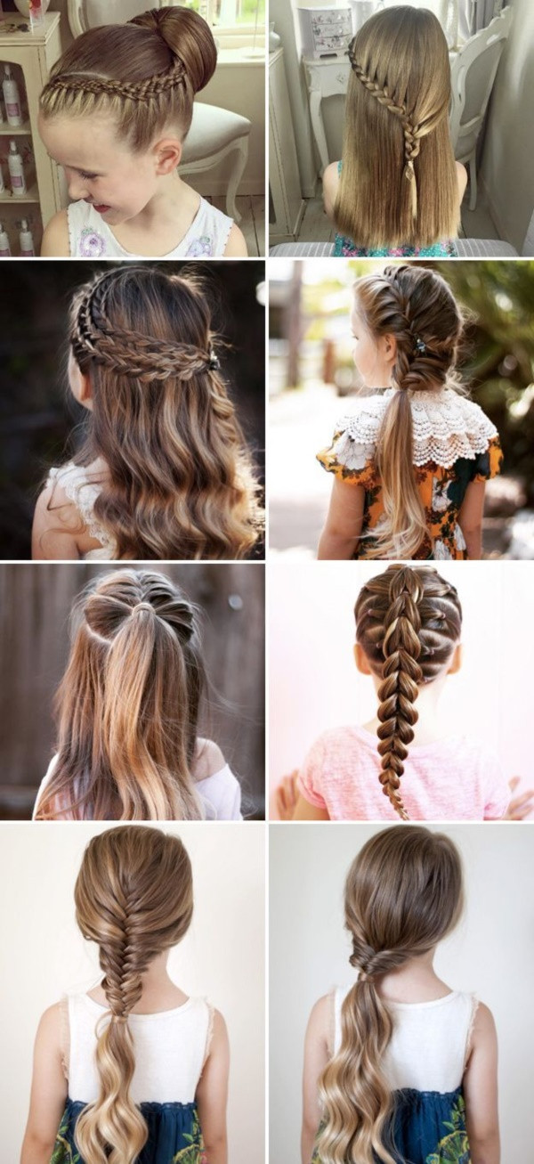 Hairstyle For Little Girl Step By Step
 35 Quick and Easy Step by Step Hairstyles for Girls