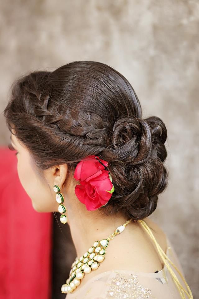 Hairstyles Brides
 Trendy Pakistani Bridal Hairstyles 2018 New Wedding