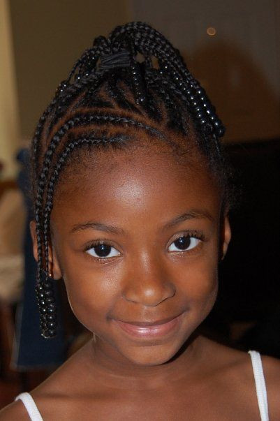 Hairstyles For African American Little Girls
 10 Best images about Kids Braids hairsytles on Pinterest