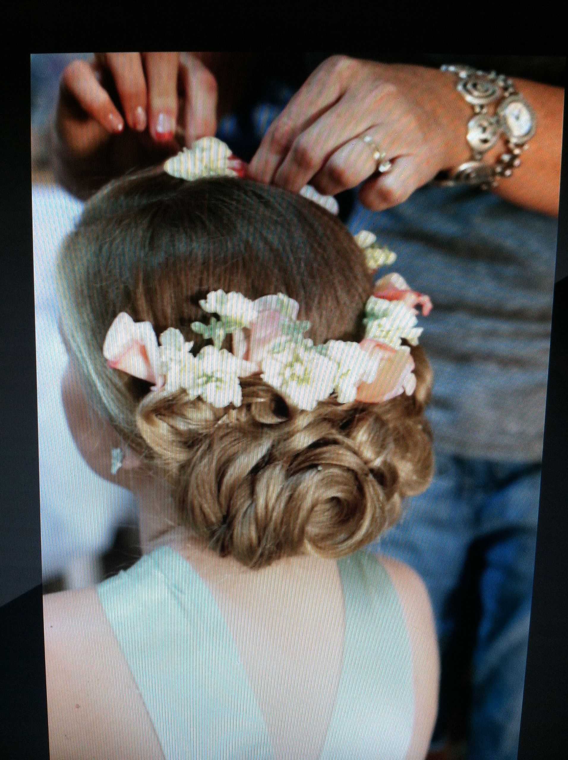 Hairstyles For Little Girls For Wedding
 Livi s flower girl hair …