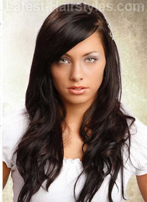 Hairstyles For Long Dark Hair
 30 Easy And Cute Hairstyles