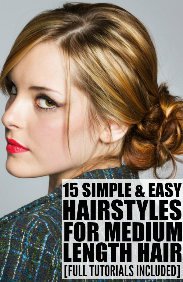 Hairstyles For Medium Hair Pinterest
 15 hairstyles for medium length hair