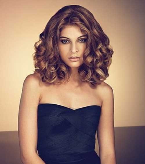 Hairstyles For Shoulder Length Curly Hair
 35 Medium Length Curly Hair Styles