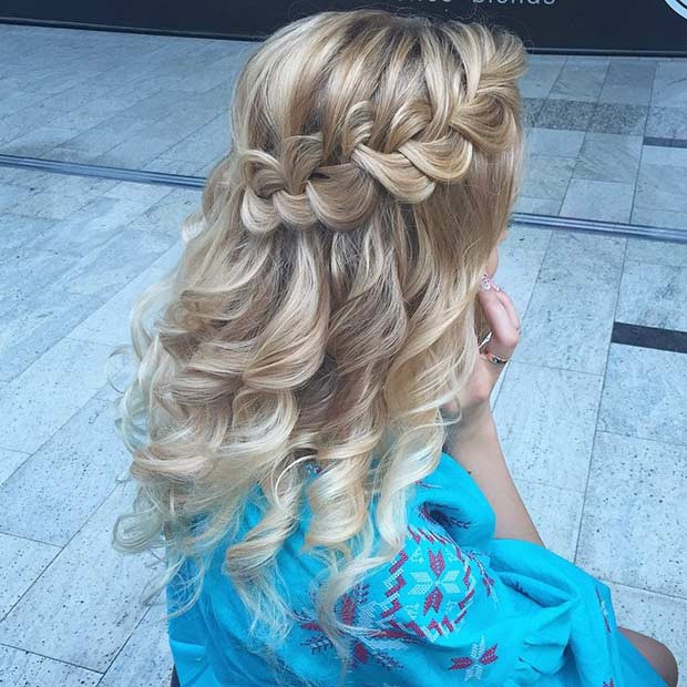 Half Up Prom Hairstyles
 31 Half Up Half Down Prom Hairstyles Page 3 of 3