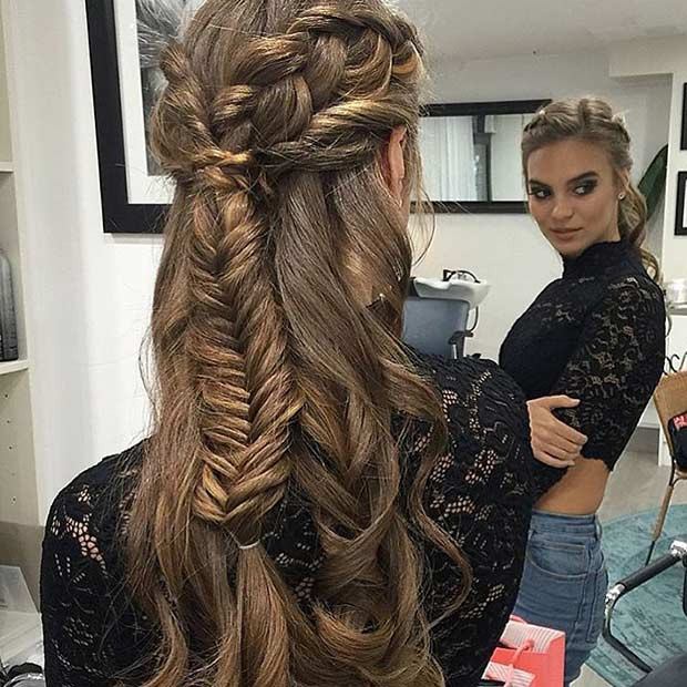 Half Up Prom Hairstyles
 31 Half Up Half Down Prom Hairstyles