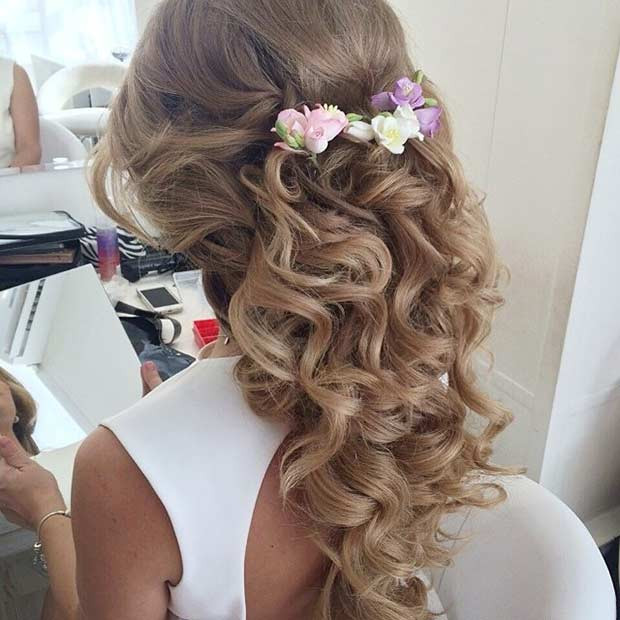 Half Up Prom Hairstyles
 31 Half Up Half Down Prom Hairstyles